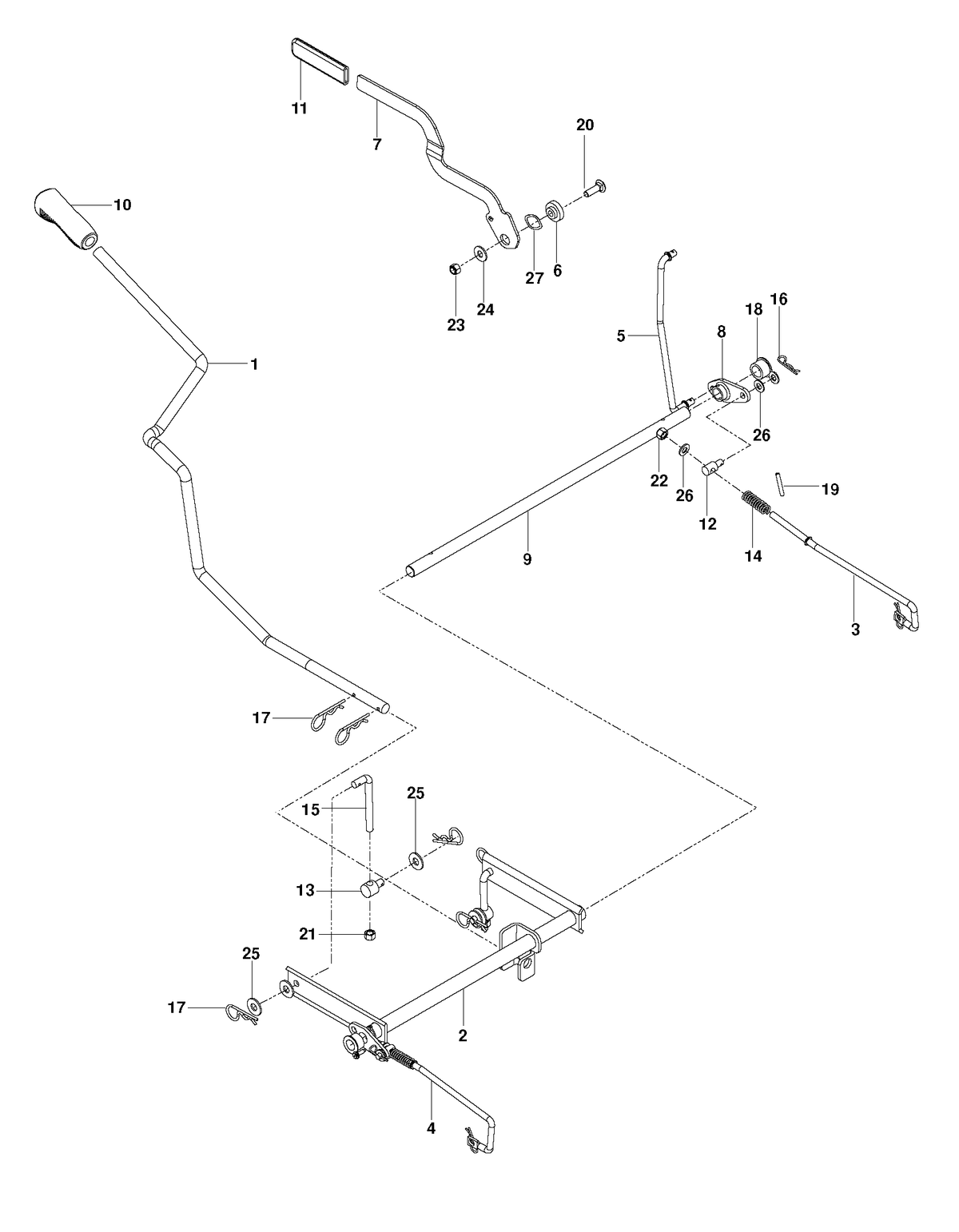 Husqvarna 539101082 onderdelentekening - positie 19