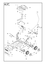 Husqvarna 502455301 onderdelentekening - positie 57