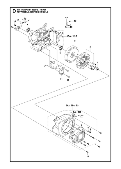 Husqvarna 547148201 onderdelentekening - positie 17