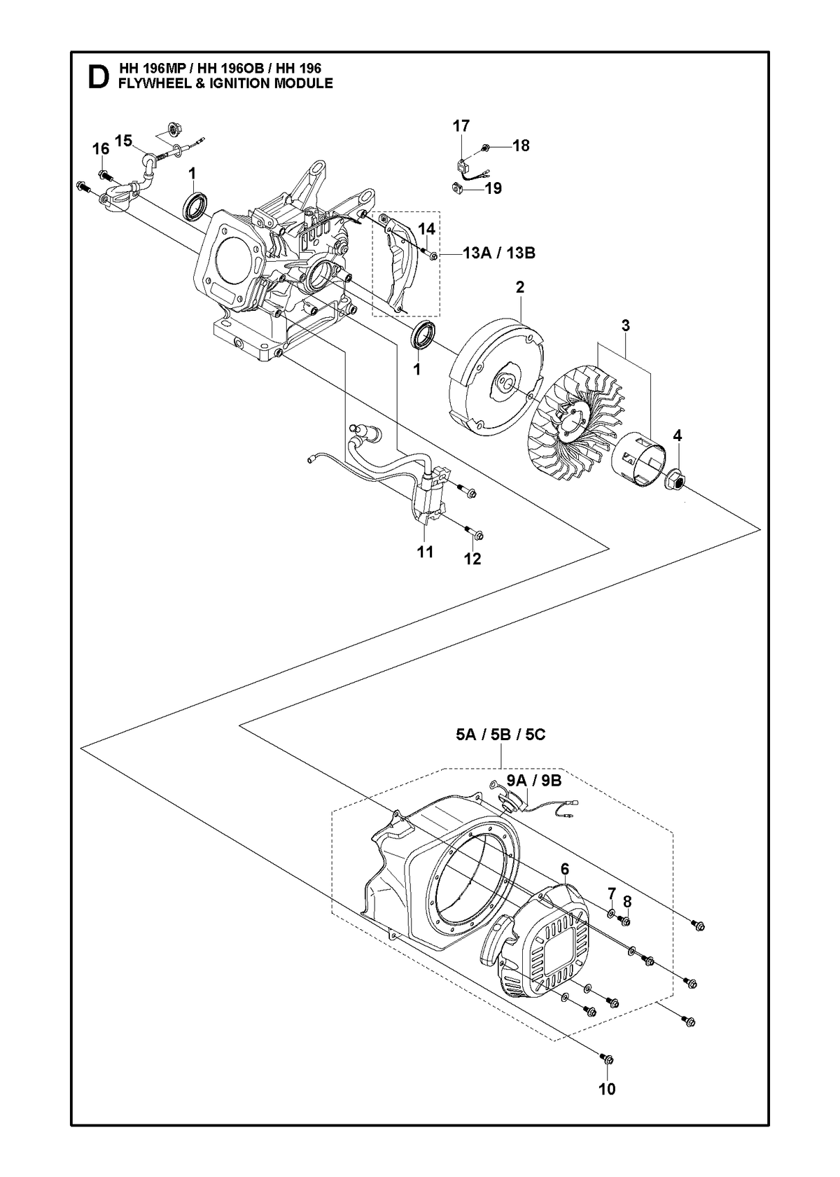 Husqvarna 547069801 onderdelentekening - positie 3