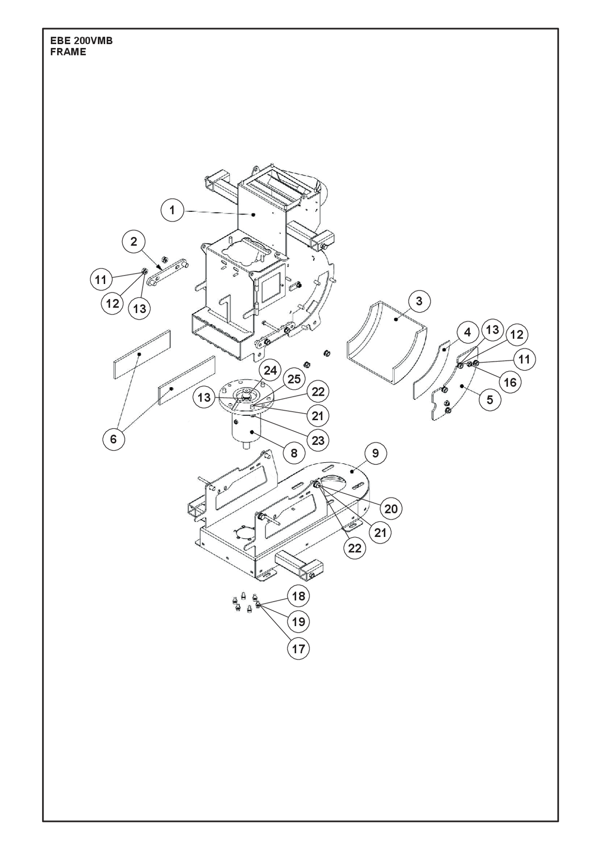 Husqvarna 534384601 onderdelentekening - positie 3