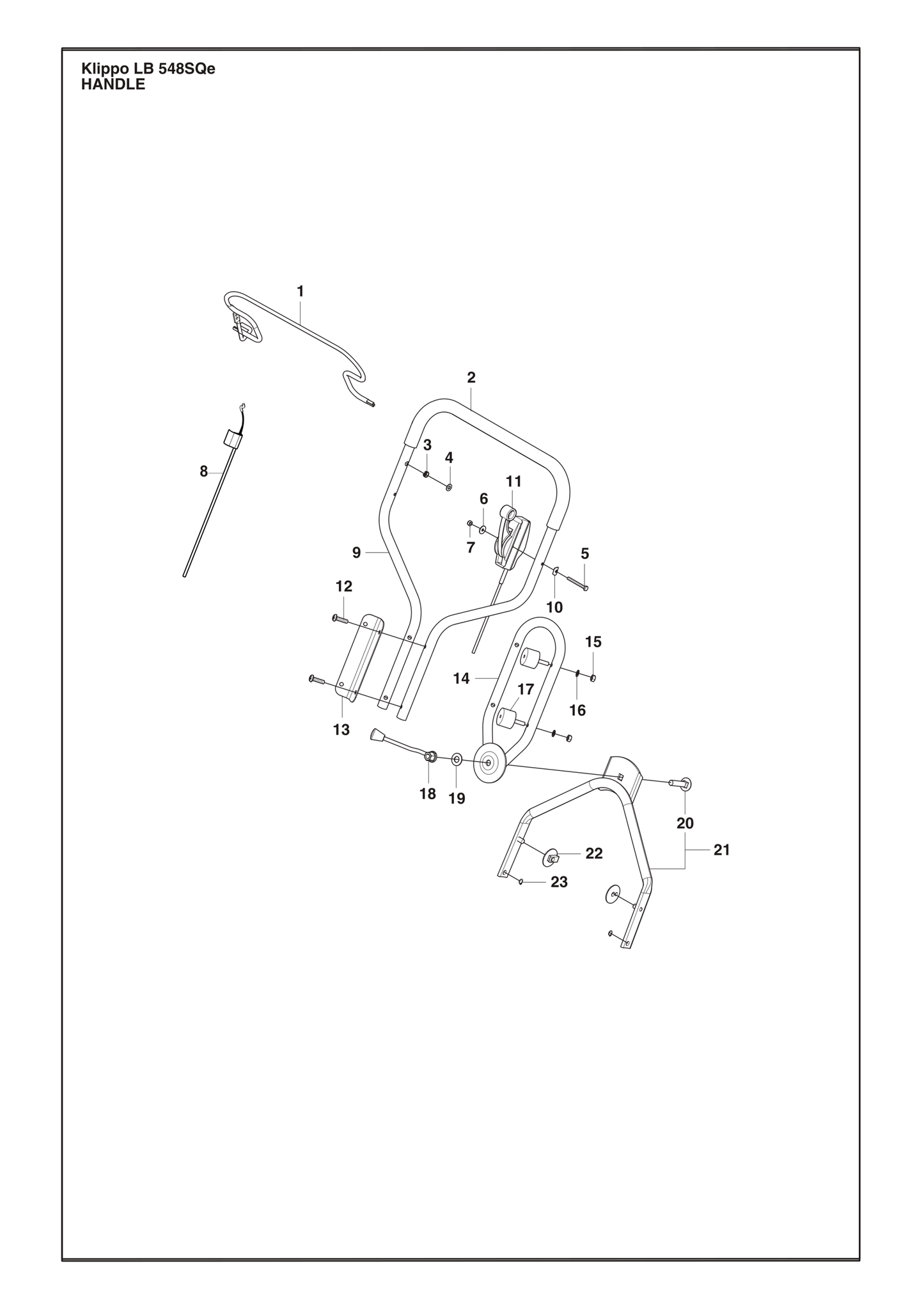 Husqvarna 502906404 onderdelentekening - positie 9