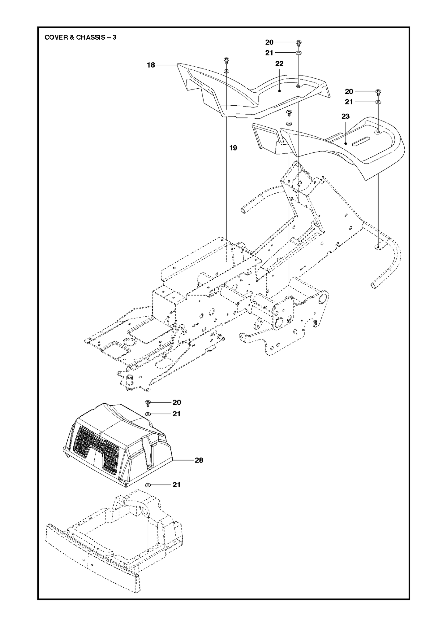 Husqvarna 505099002 onderdelentekening - positie 19