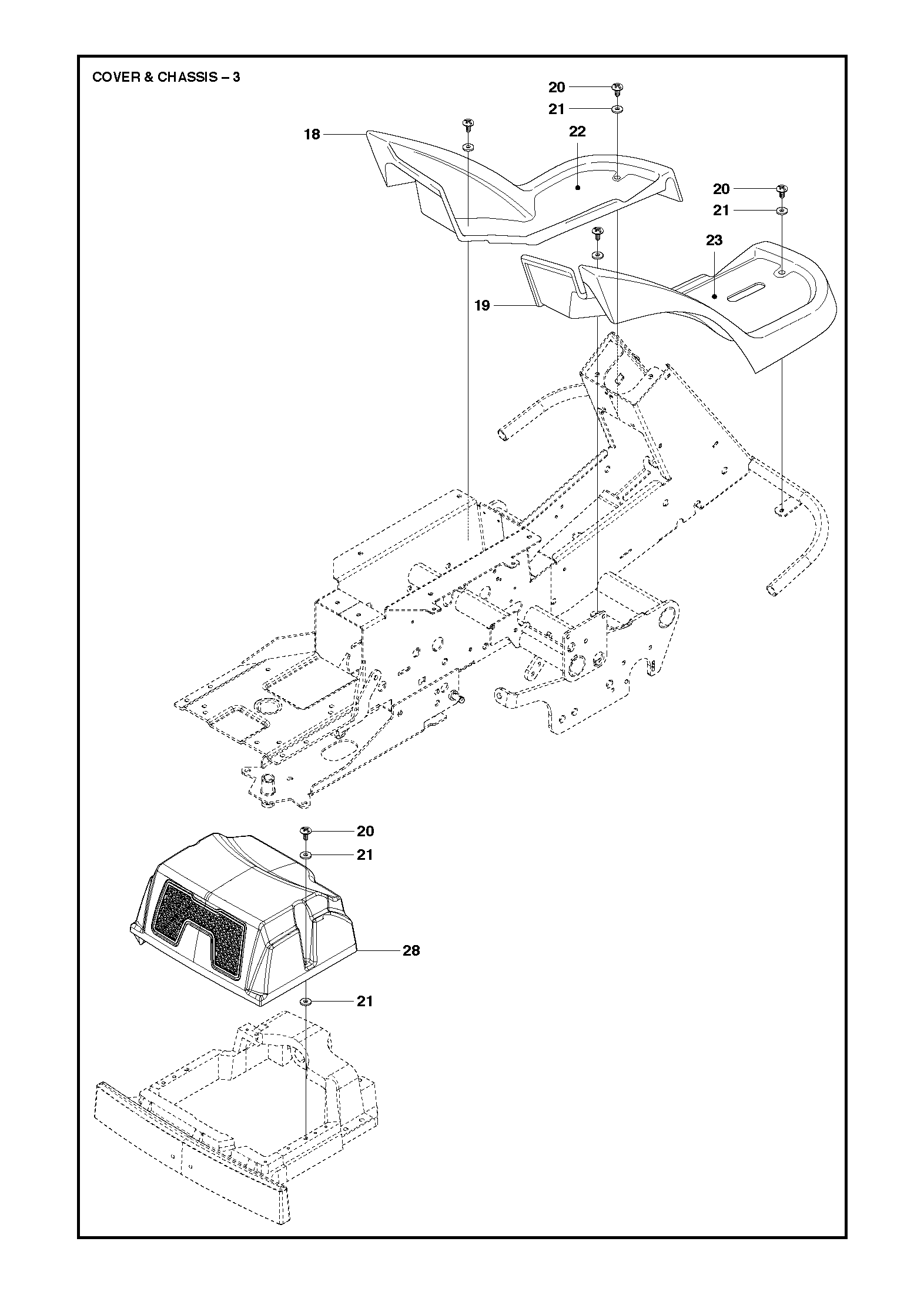 Husqvarna 505099002 onderdelentekening - positie 19