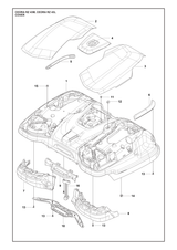 Husqvarna 598003801 onderdelentekening - positie 8
