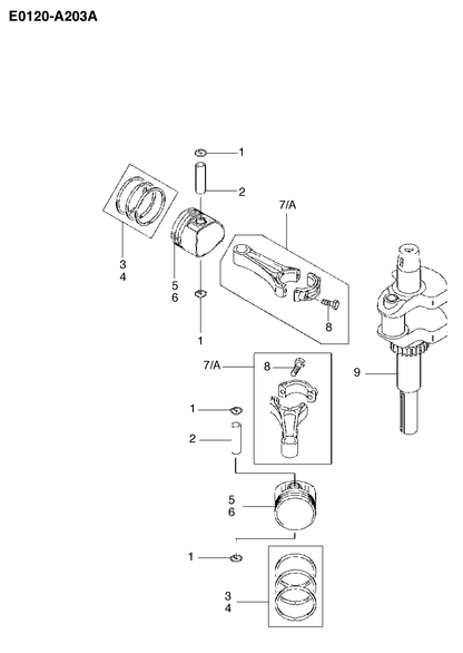 Husqvarna 535414568 onderdelentekening - positie 7