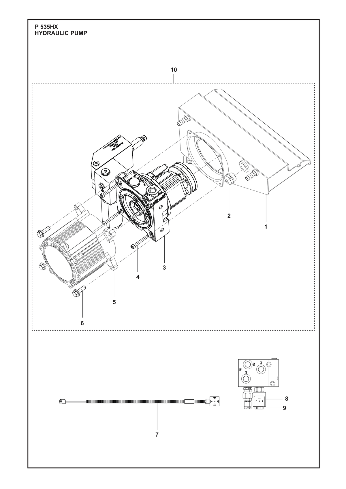 Husqvarna 538831001 onderdelentekening - positie 9