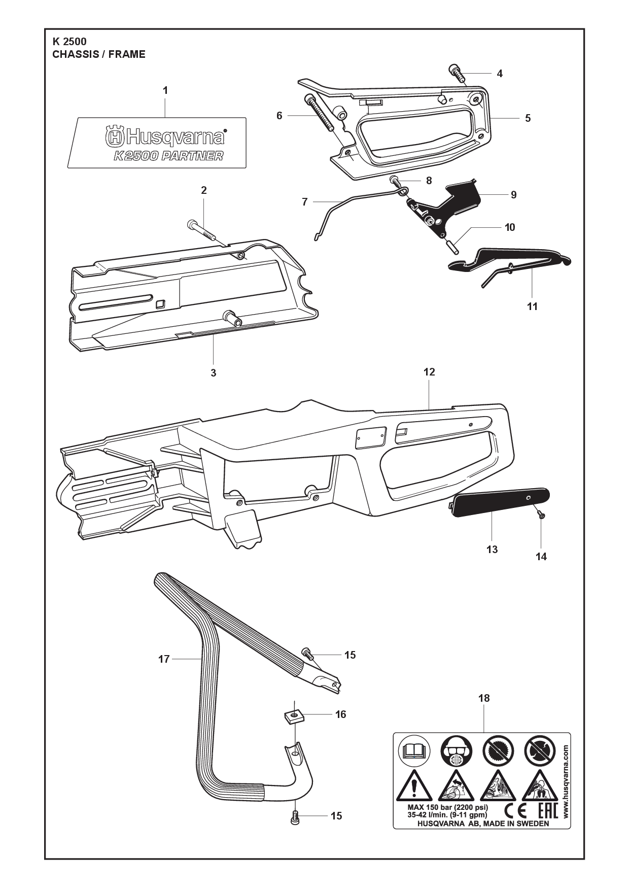 Husqvarna 506203302 onderdelentekening - positie 7