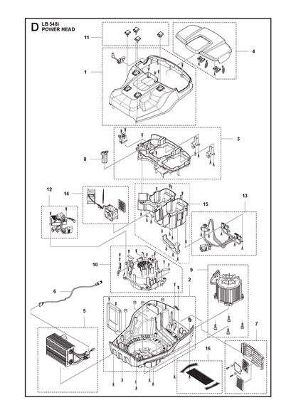 Husqvarna 598538202 onderdelentekening - positie 5