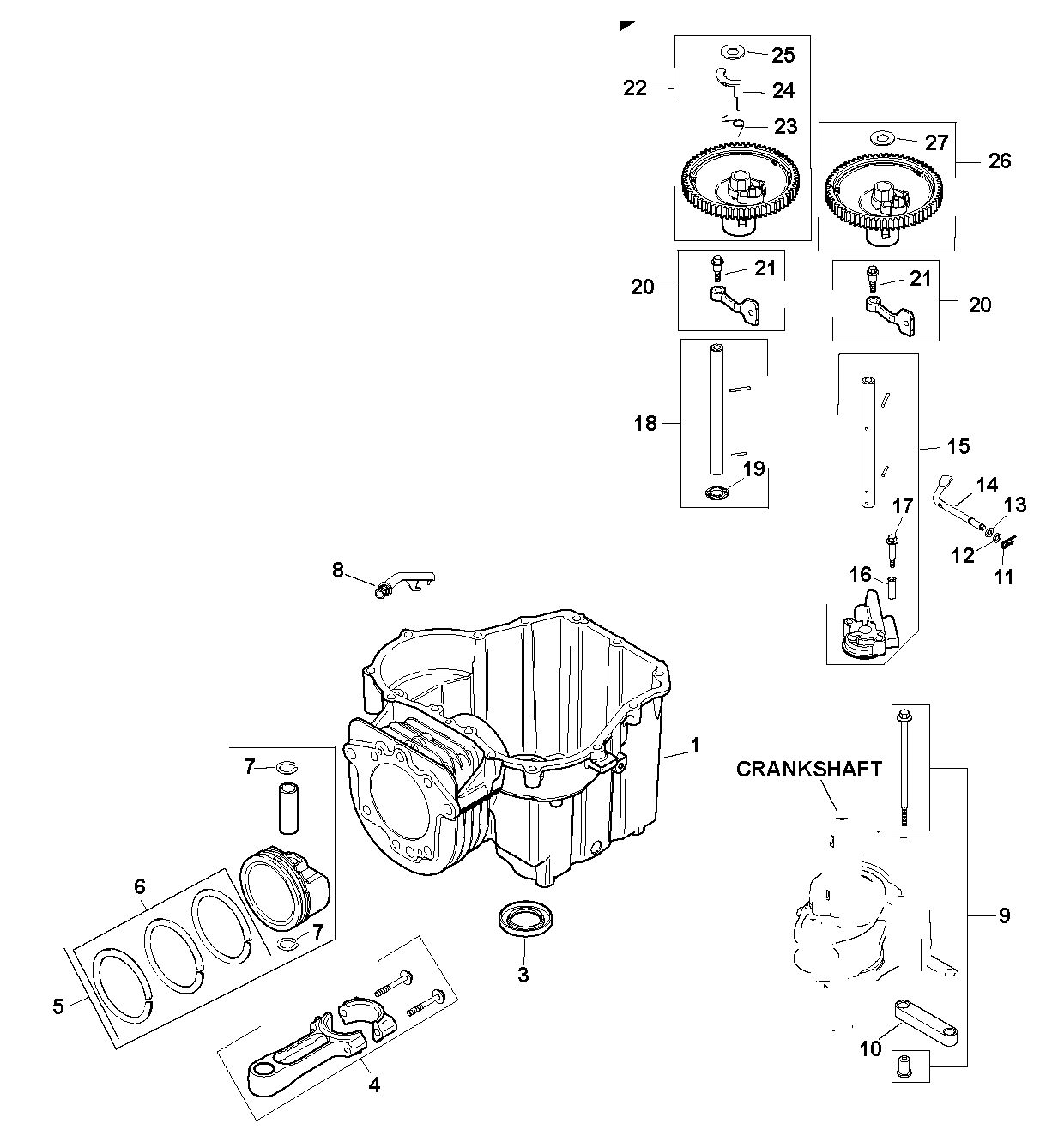 Husqvarna 510438701 onderdelentekening - positie 24