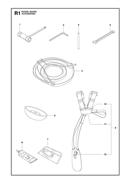 Husqvarna 537276901 onderdelentekening - positie 10