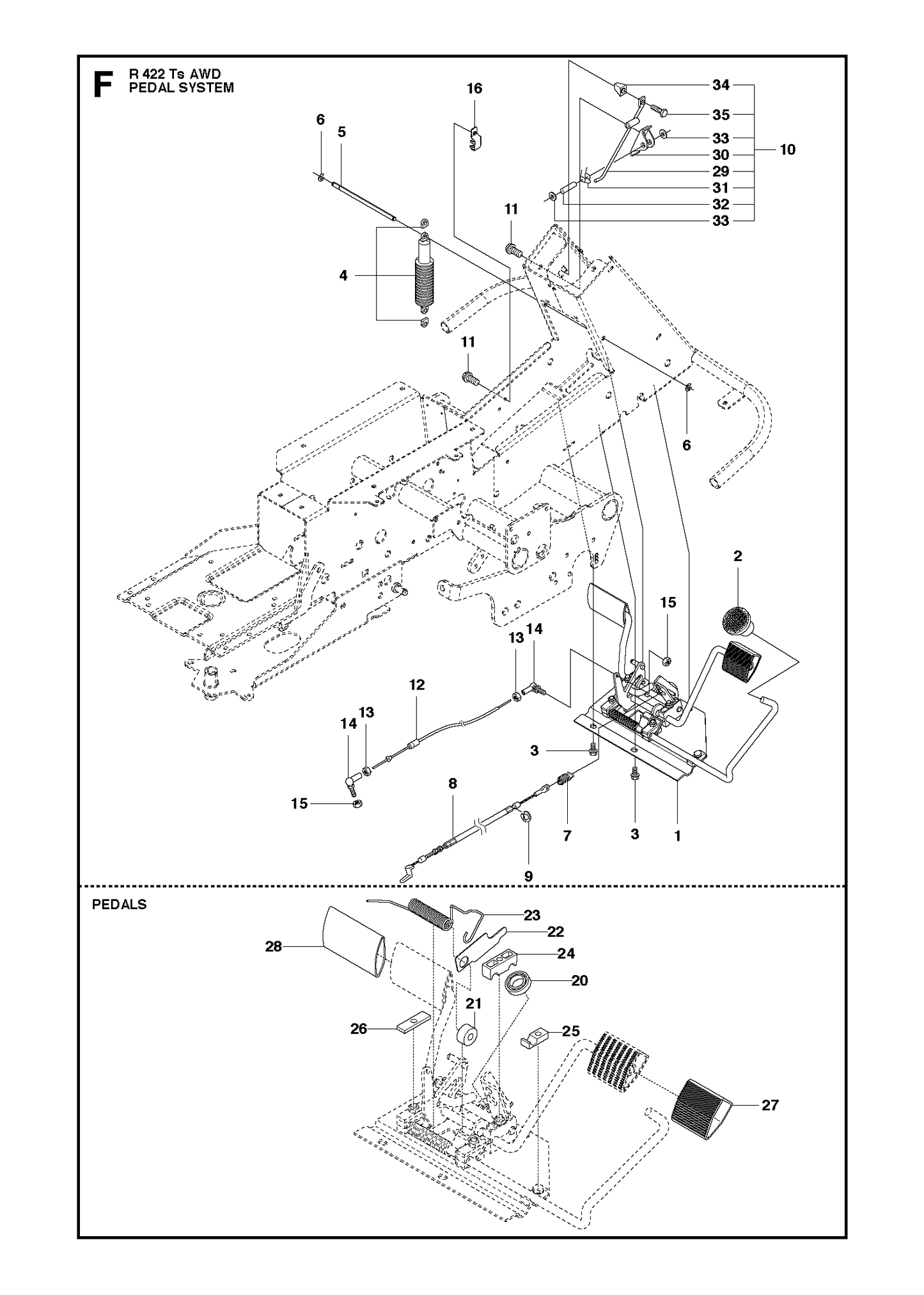 Husqvarna 506538601 onderdelentekening - positie 30