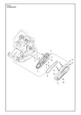 Husqvarna 595466301 onderdelentekening - positie 2