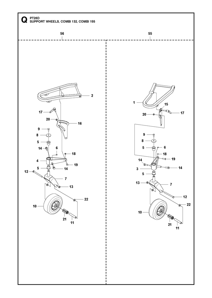 Husqvarna 725255951 onderdelentekening - positie 12