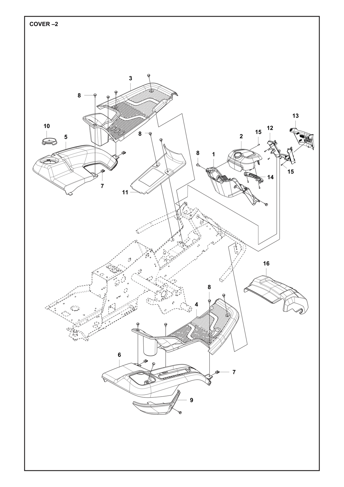 Husqvarna 577729501 onderdelentekening - positie 5