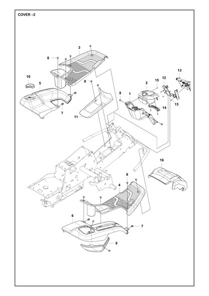 Husqvarna 577729501 onderdelentekening - positie 5
