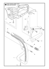 Husqvarna 545180814 onderdelentekening - positie 12
