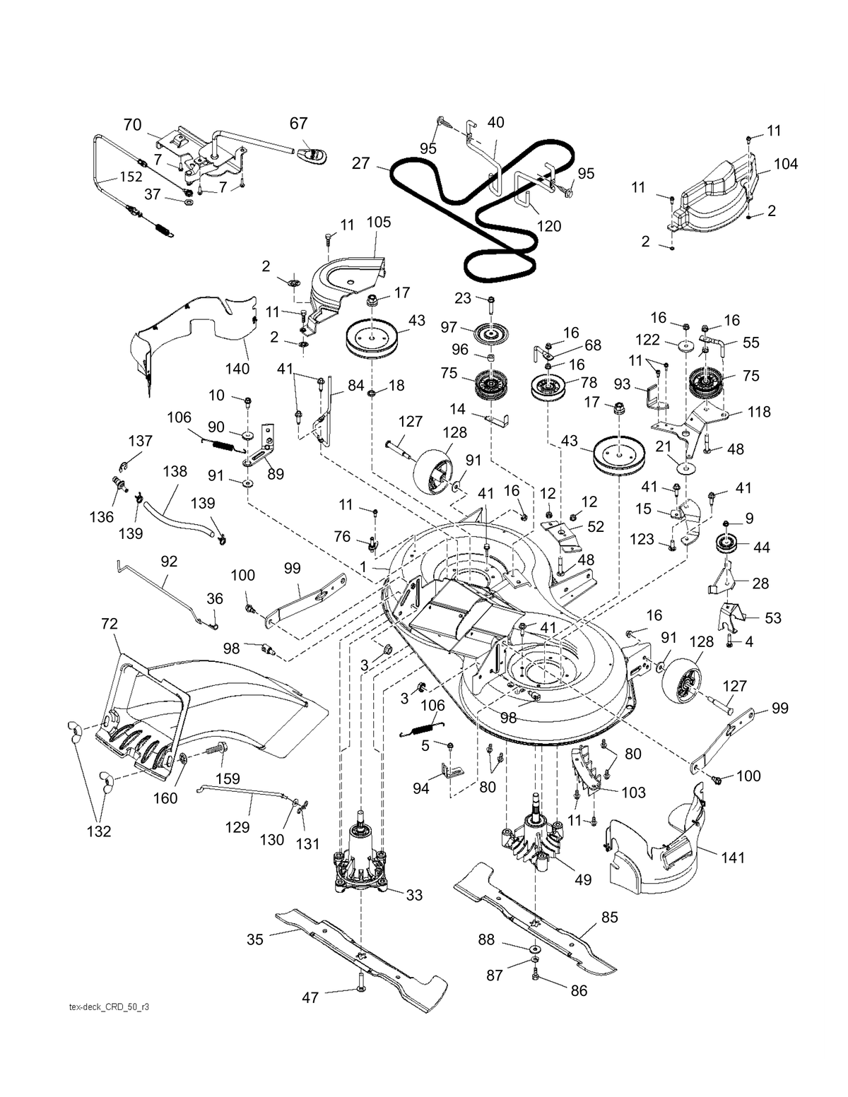 Husqvarna 532165579 onderdelentekening - positie 49