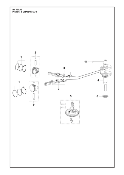 Husqvarna 547493801 onderdelentekening - positie 3