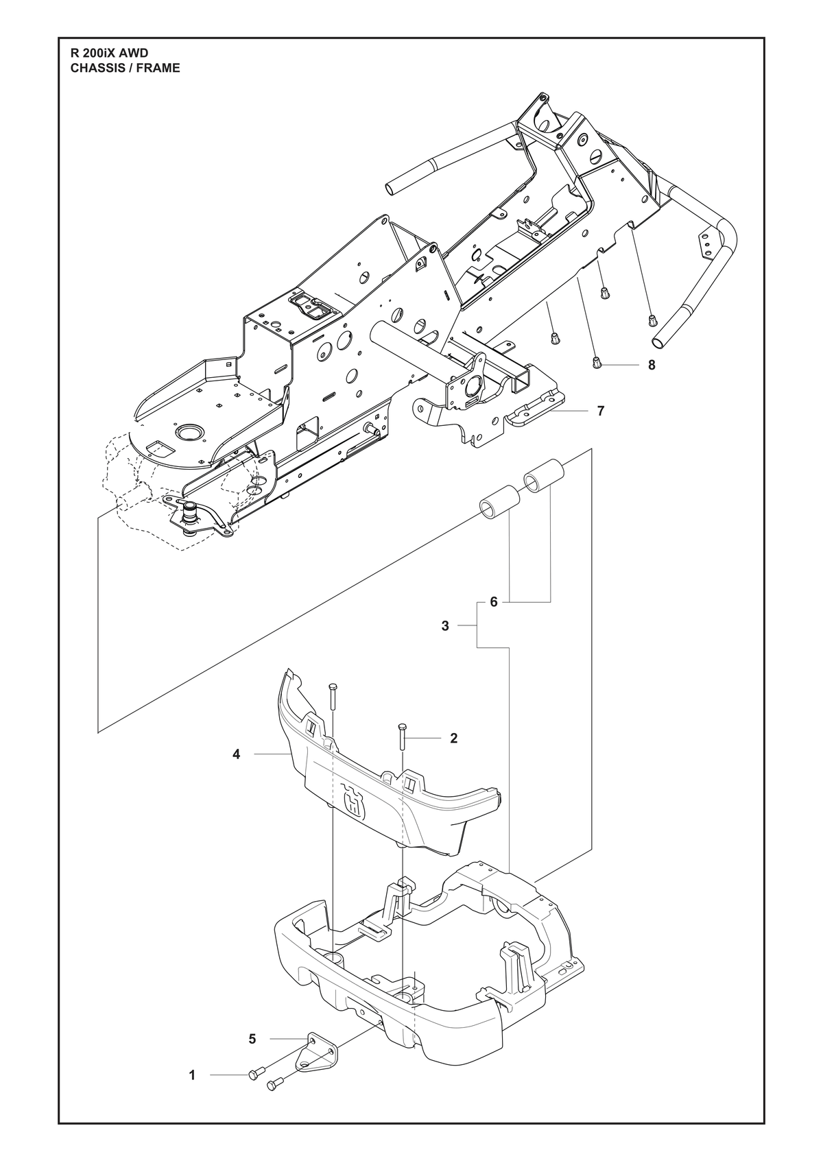 Husqvarna 594700704 onderdelentekening - positie 7