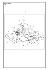 Husqvarna 505733801 onderdelentekening - positie 47