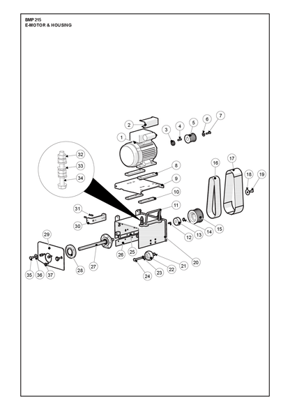 Husqvarna 534742501 onderdelentekening - positie 12