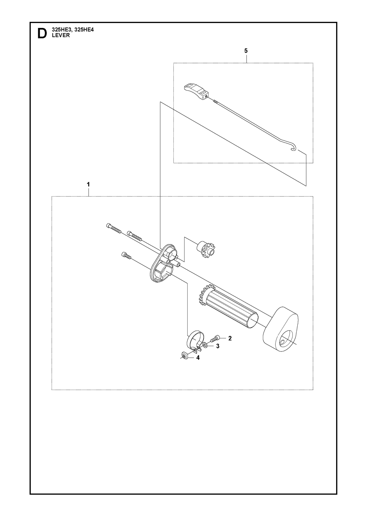 Husqvarna 597028101 onderdelentekening - positie 5