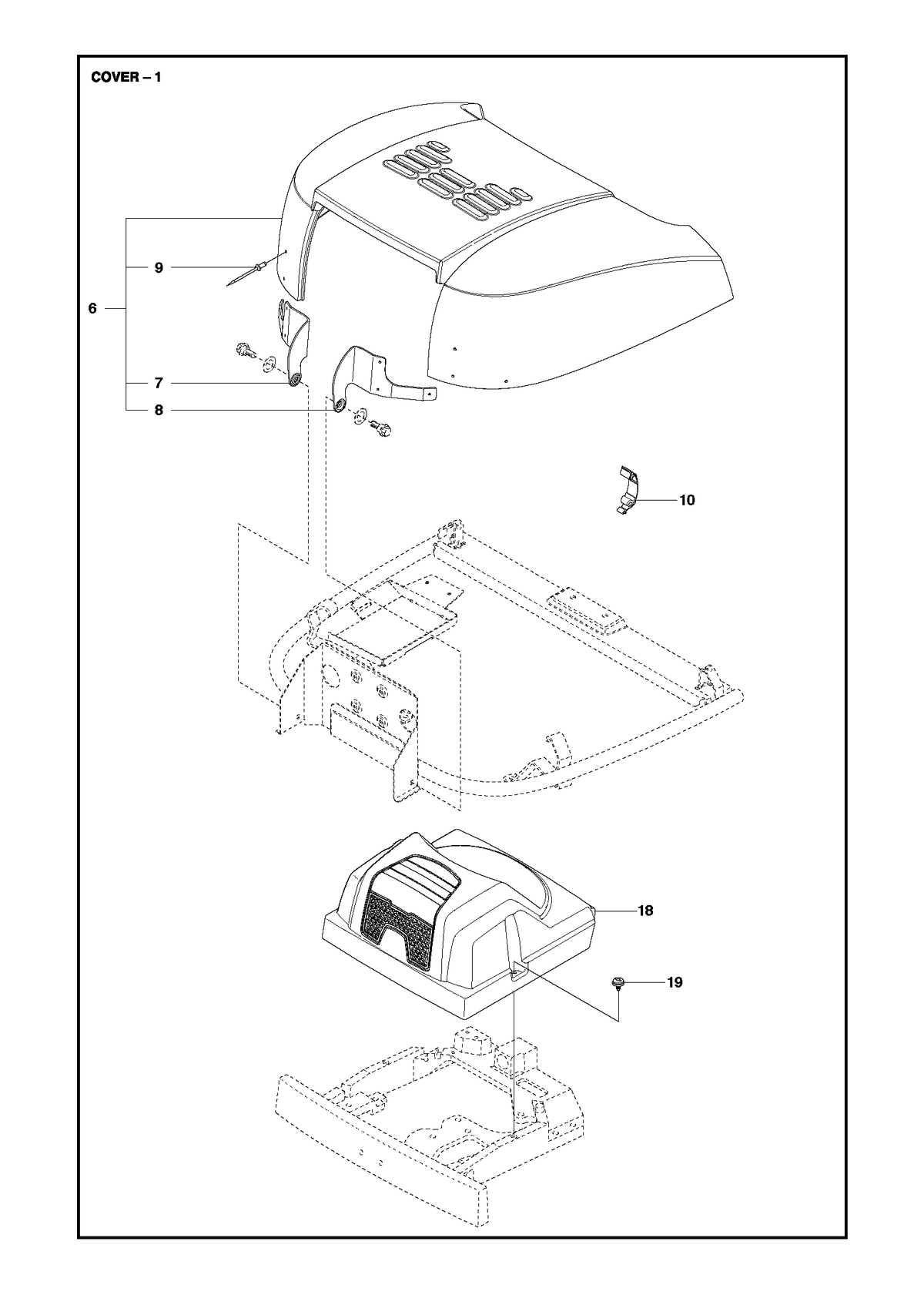 Husqvarna 574856102 onderdelentekening - positie 18