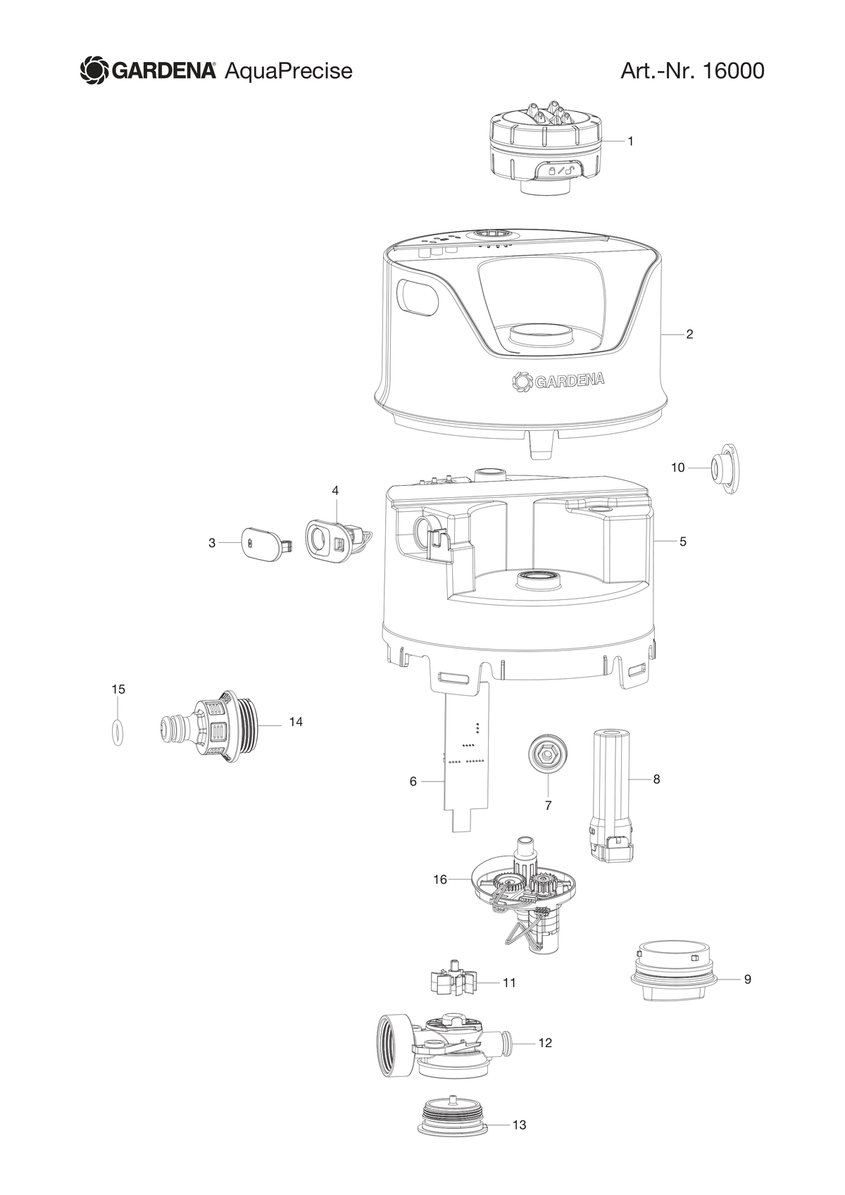 Husqvarna 547132801 onderdelentekening - positie 8