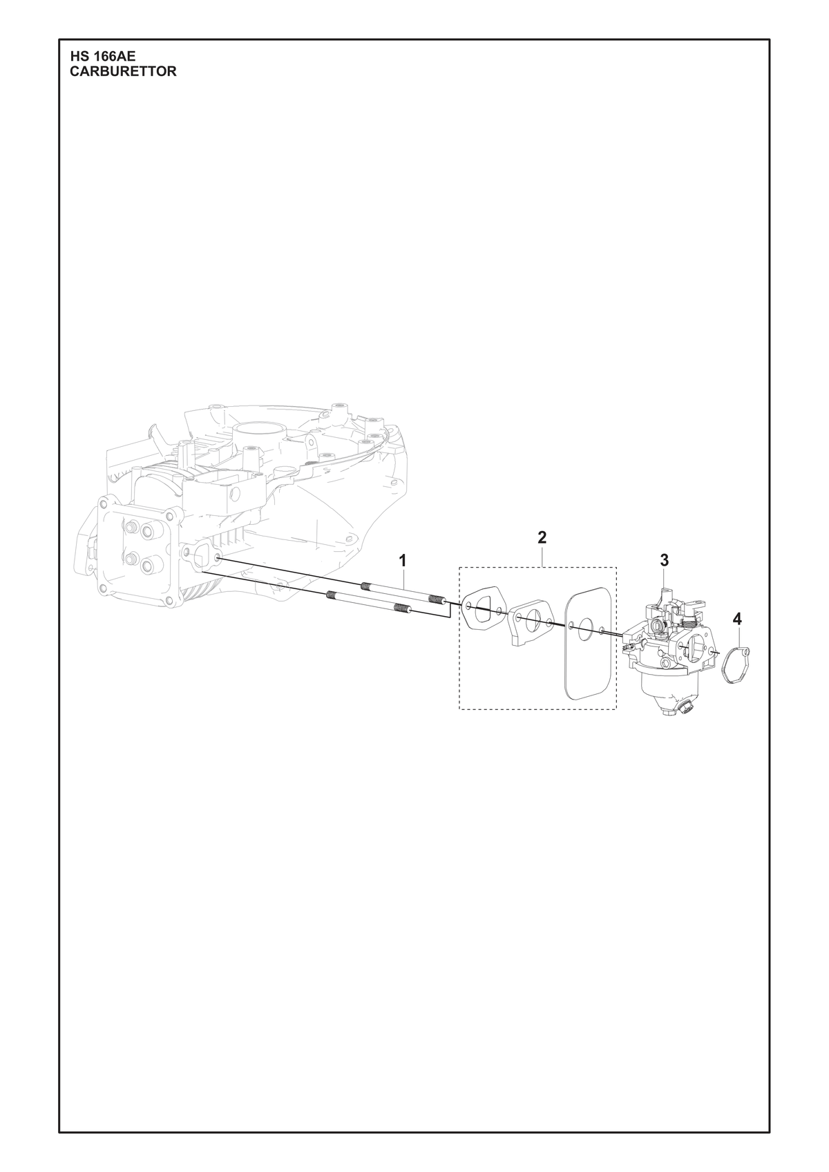 Husqvarna 598684545 onderdelentekening - positie 3