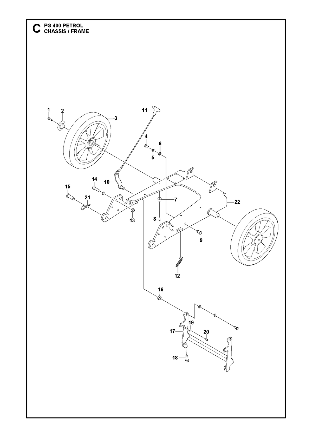 Husqvarna 592656501 onderdelentekening - positie 9