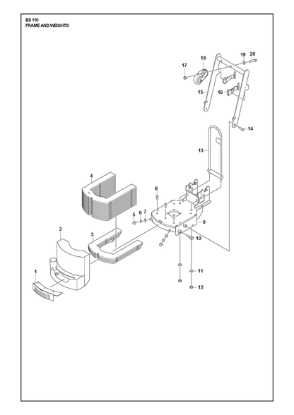 Husqvarna 735117801 onderdelentekening - positie 7