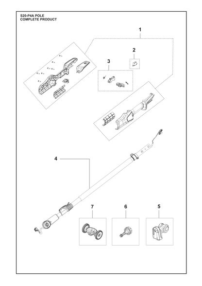 Husqvarna 547749501 onderdelentekening - positie 7