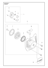 Husqvarna 501939001 onderdelentekening - positie 2
