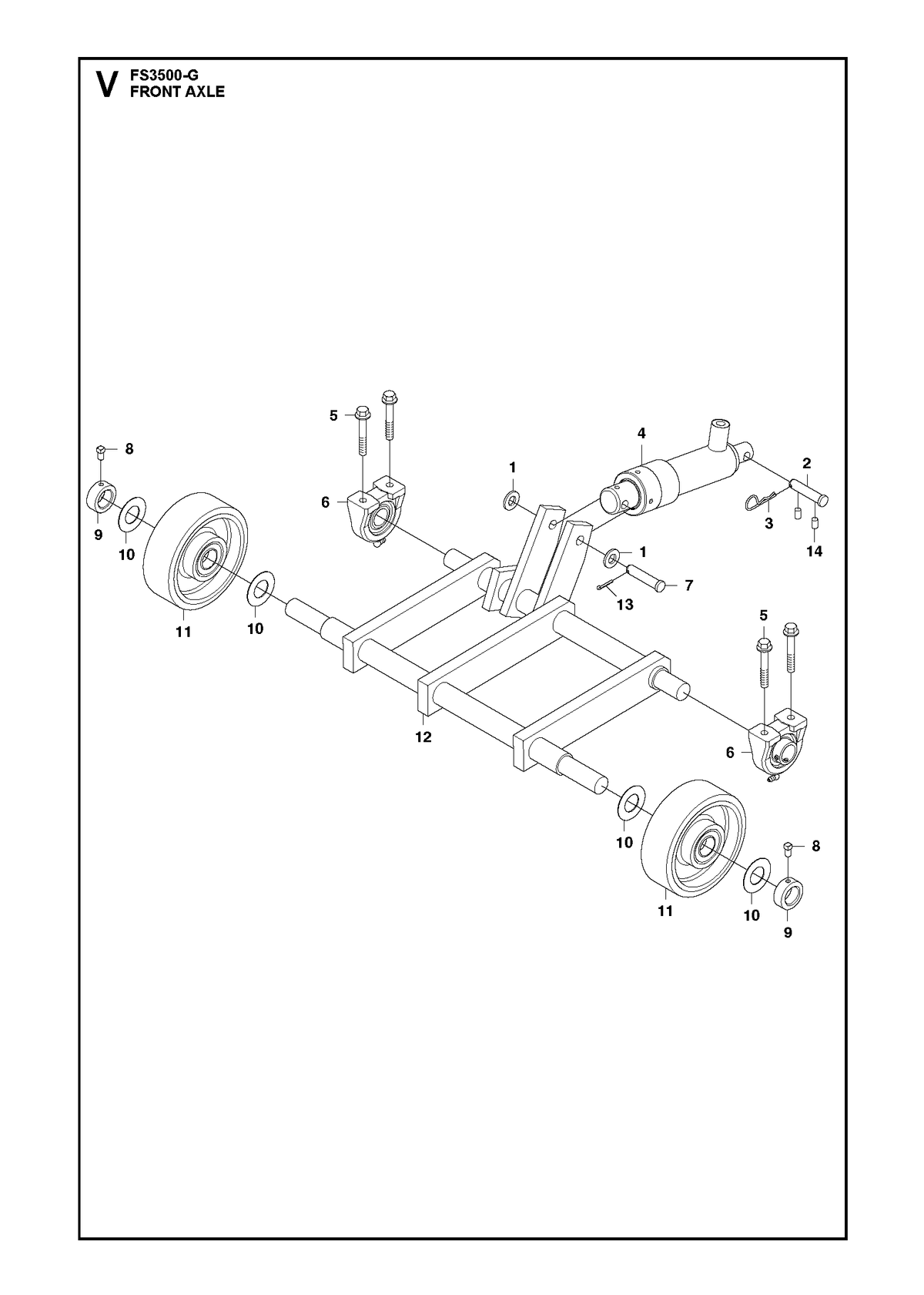 Husqvarna 588789701 onderdelentekening - positie 4