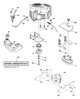 Husqvarna 501268602 onderdelentekening - positie 105
