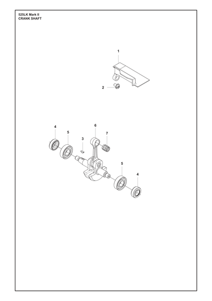 Husqvarna 504121501 onderdelentekening - positie 4