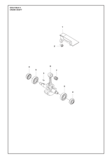 Husqvarna 586656602 onderdelentekening - positie 6