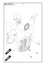 Husqvarna 545165983 onderdelentekening - positie 11