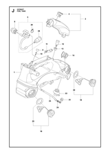 Husqvarna 579519001 onderdelentekening - positie 20