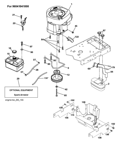 Husqvarna 532272293 onderdelentekening - positie 69