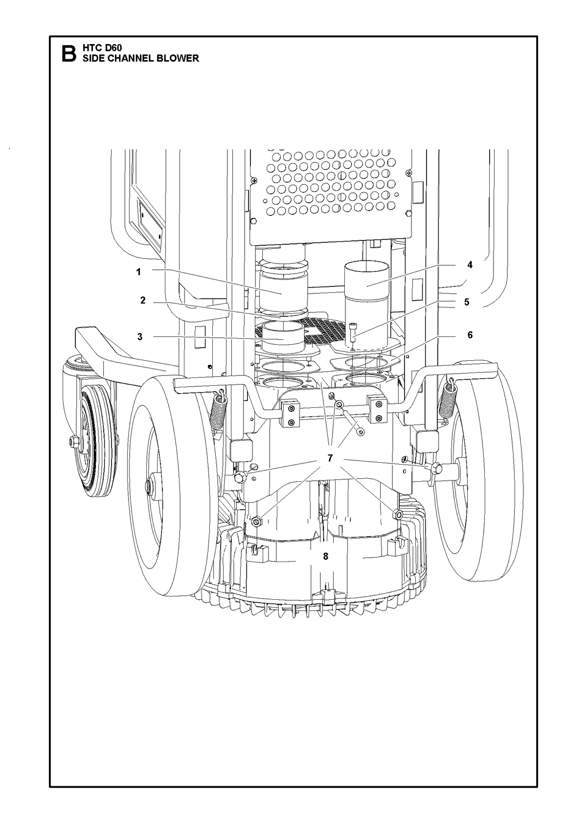 Husqvarna 595743801 onderdelentekening - positie 8