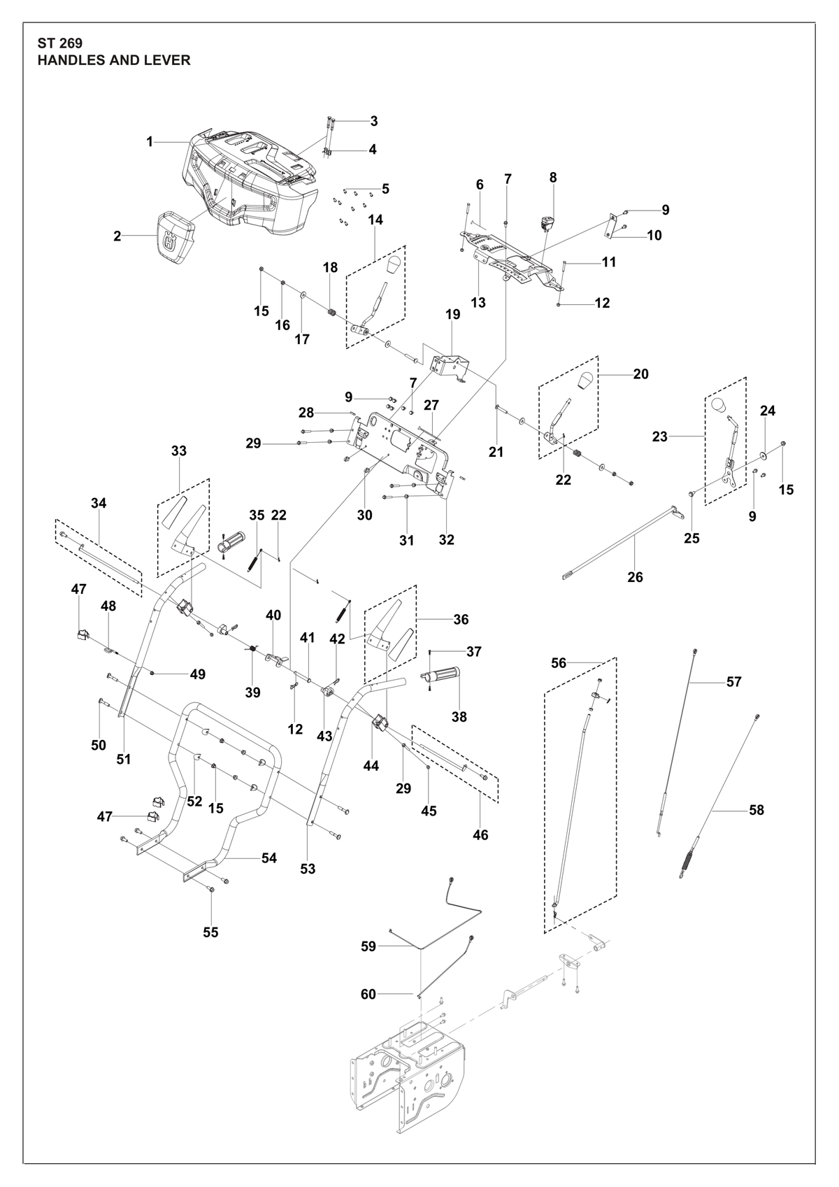 Husqvarna 547725463 onderdelentekening - positie 21