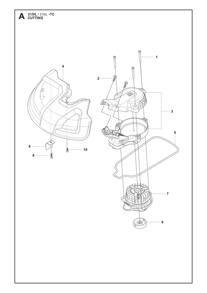 Husqvarna 529970301 onderdelentekening - positie 5