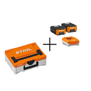 STIHL Power Box EXTREME Incl. 2x AP 500 S Accu & AL 501 Snellader