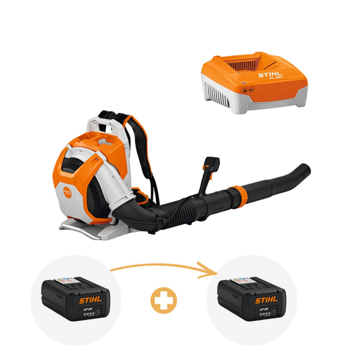 STIHL BRA 500 Ruggedragen Accu Bladblazer  + AP 30 Accu | Gratis AP 30 Accu