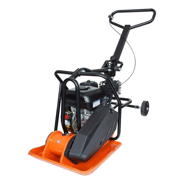 Altrad Eco trilplaat GIANT - 80kg SET met wielstel & rubber trilmat-keizers.nu