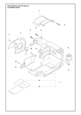 Husqvarna 599815901 onderdelentekening - positie 13