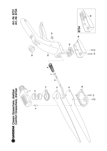 Husqvarna 578255201 onderdelentekening - positie 1