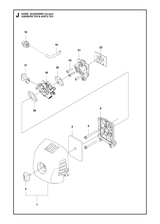 Husqvarna 577979801 onderdelentekening - positie 2